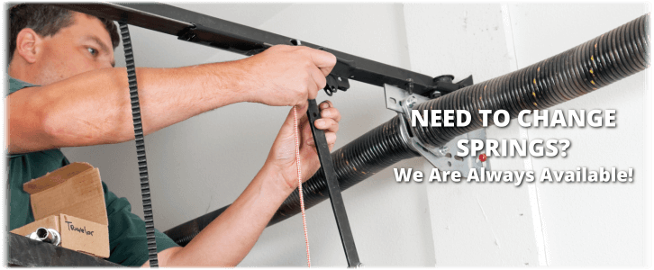 Broken Garage Door Spring Sacramento