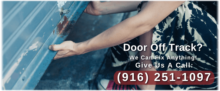 Garage Door Off Track In Sacramento